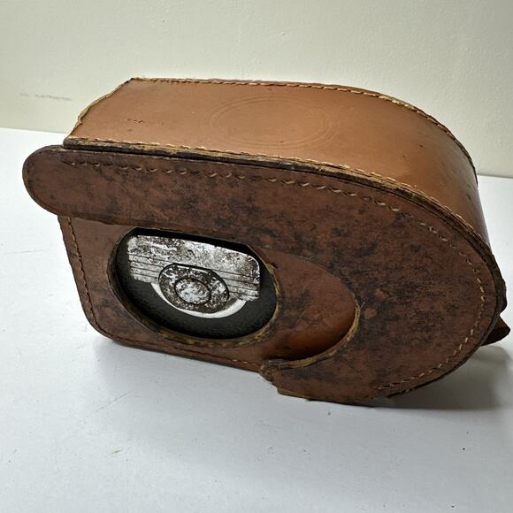 Kodak Brownie Turret f/1.9 8mm  Vintage Movie Camera Leather Case 1940s - Picture 9 of 10